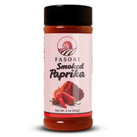 Fasori Smoked Paprika Powder 3 oz (85 g) – Oak Wood Smoked Paprika Spice, Bold Smoky Flavor, Perfect for Cooking, BBQ & Grilling