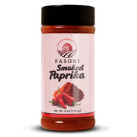 Fasori Smoked Paprika Powder 6 oz (170 g) – Oak Wood Smoked Paprika Spice, Bold Smoky Flavor, Perfect for Cooking, BBQ & Grilling