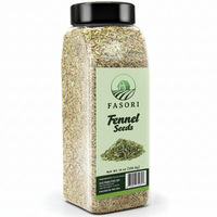Fasori Fennel Seeds Whole 14 oz (397 g) – Premium Dried Fennel Seed, Aromatic Mediterranean & Indian Spice for Cooking, Tea & Seasoning