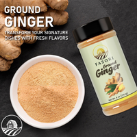 Fasori Ground Ginger Powder 6 oz (170 g) – Premium Fine Ginger Root, Fresh & Aromatic, Perfect for Cooking, Baking, Smoothies & Tea