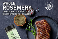 Fasori Rosemary Whole Leaves 3.5 oz (99 g) – Premium Dried Whole Rosemary Herb, Aromatic Mediterranean Spice for Cooking, Roasts, Chicken & Potatoes