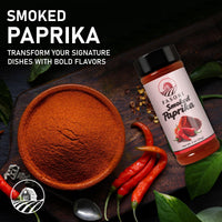 Fasori Smoked Paprika Powder 3 oz (85 g) – Oak Wood Smoked Paprika Spice, Bold Smoky Flavor, Perfect for Cooking, BBQ & Grilling